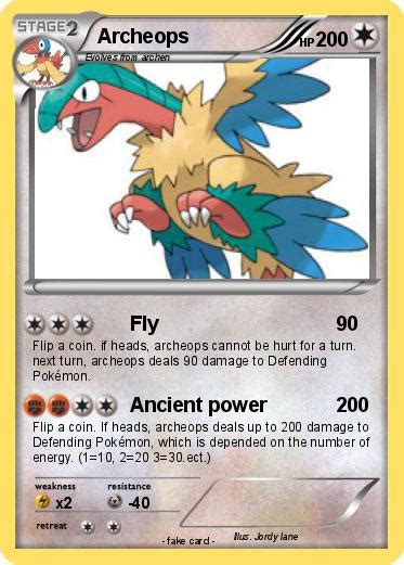 Pokémon Archeops 65 65 - Fly - My Pokemon Card