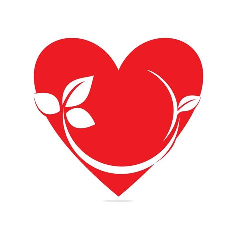 Creative Heart Love Leaf Symbol Logo Design Vector Symbol Illustration 14672436 Vector Art at ...