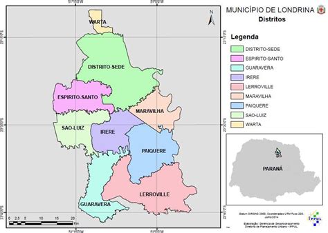 Londrina Mapa : A espacialização dos vazios urbanos em Londrina (PR ...