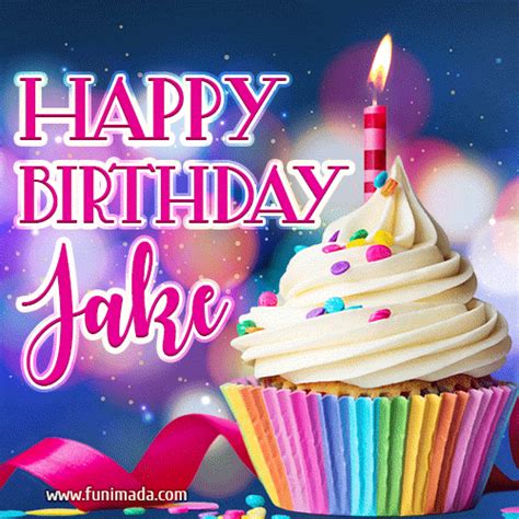 Happy Birthday Jake - Lovely Animated GIF | Funimada.com