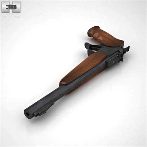 Thompson Contender G2 3D model - Weapon on Hum3D