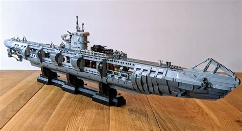 LEGO MOC U-Boat Type VIIC by Arq | Rebrickable - Build with LEGO