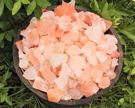 Natural Himalayan Salt Chunks, Bulk Wholesale Lots: Large Size (1-2) Choose How Much! (Chunky ...