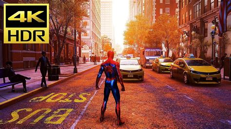 SPIDERMAN (PS4 Pro) 4K HDR Gameplay @ UHD - YouTube