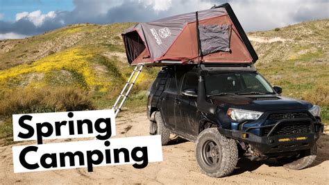 Quick Overnight Camping Trip | 4Runner Overland in Spring - YouTube