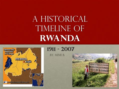 The history of Rwanda