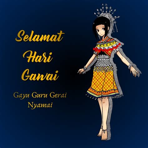 Copy of Selamat Hari Gawai | PosterMyWall