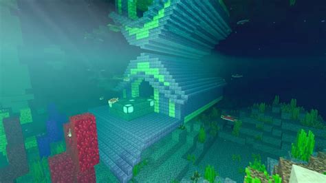 Under Water Temple Minecraft Map