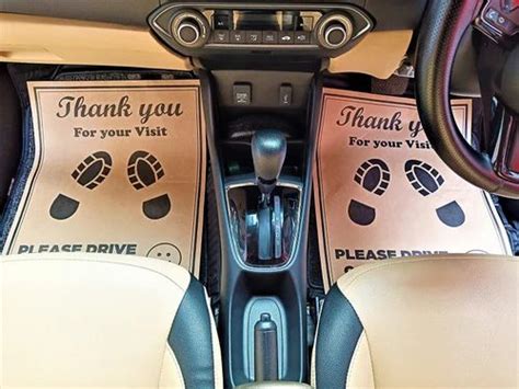 Car Paper Foot Mat at Rs 1.5/piece | Car Foot Paper Mat in New Delhi ...