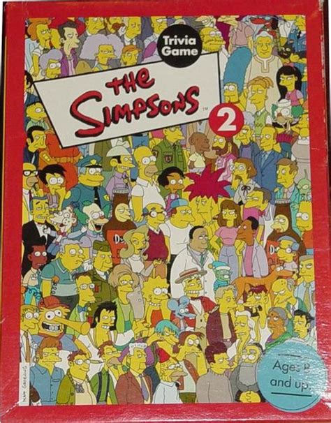 The Simpsons 2 Trivia Game | Board Game | BoardGameGeek