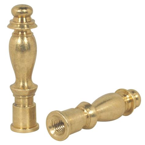 Westinghouse 2 in. Solid Brass Lamp Finials (2-Pack)-7013000 - The Home Depot