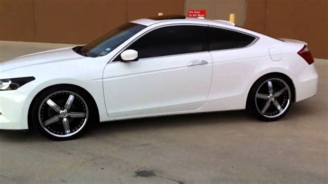 Honda Accord Coupe Black Rims