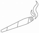 Smoking Blunt coloring page  ColouringPages sketch template
