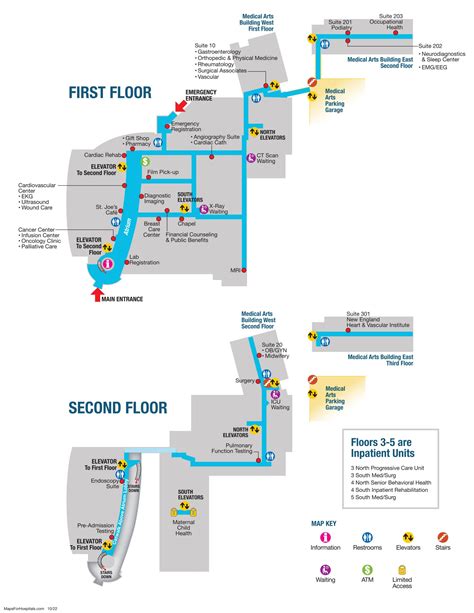 St. Joseph Hospital Map - St Joseph Hospital