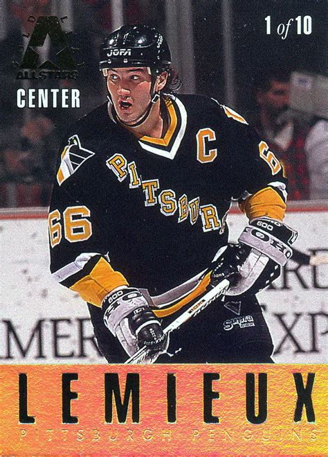 Mario Lemieux - Player's cards since 1985 - 2016 | penguins-hockey ...