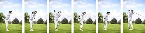 Lydia Ko Six Stage Swing Sequence Collage 2023 Images | Golf Posters