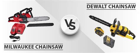 Milwaukee Chainsaw vs Dewalt 【MUST READ! • Mar 2021】- AliGuides