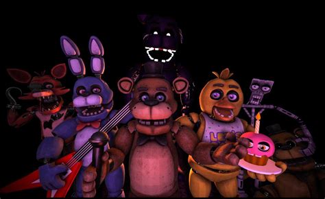 FNaF 1 Character Poster! | Five Nights At Freddy's Amino