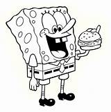 Coloring Pages SpongeBob SquarePants Free And Printable sketch template