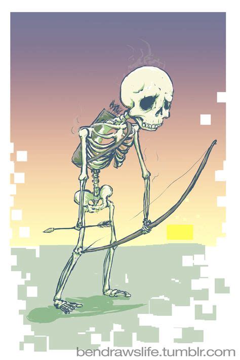 Skeletal Archer by bensigas on DeviantArt | Minecraft fan art, Art, Yandere