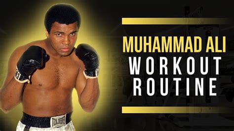 I Tried Muhammad Ali's INSANE Workout | NOT EASY - YouTube