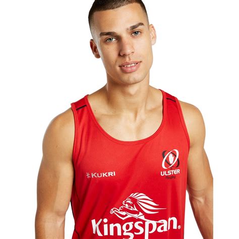 Kukri Ulster Rugby 2021/22 Gym Vest - Red