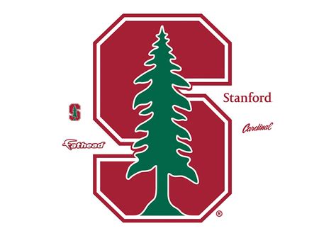 Stanford Cardinal Logo Wall Decal | Shop Fathead® for Stanford Cardinal Decor