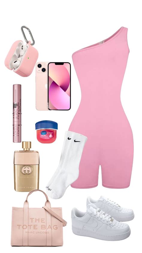 Pink outfit, Air Force 1 and favorite essentials 🤍 | Womens casual ...