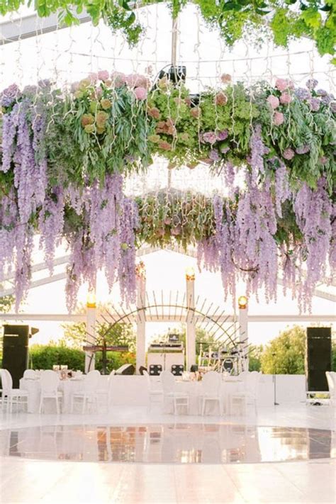 58 Romantic Wisteria Wedding Ideas - Weddingomania