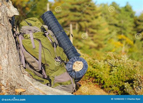 Backpack stock photo. Image of hiking, sack, outdoor - 16986502