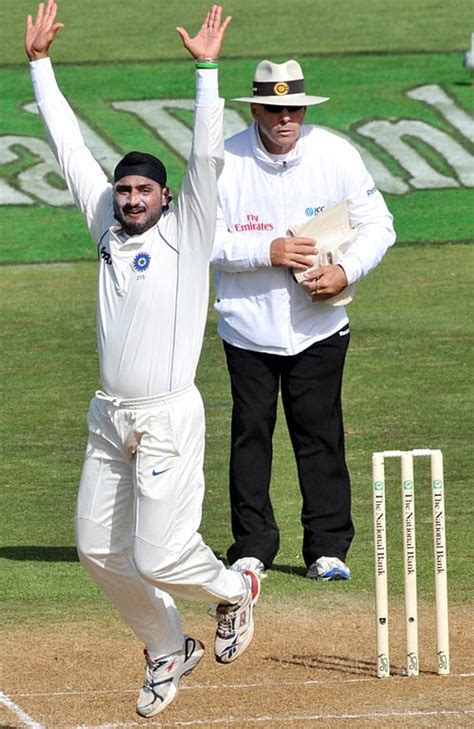 Harbhajan Singh celebrates a wicket | ESPNcricinfo.com