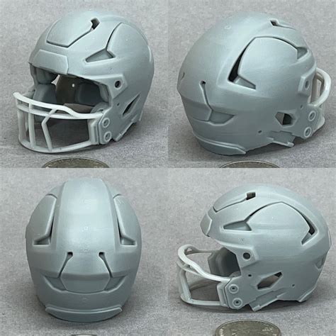 3D Printed Riddell Axiom Pocket Pro Scale Modern Era Football Helmet - Etsy