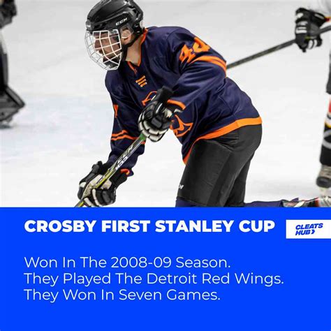 How Many Stanley Cups Does Sidney Crosby Have? Career & Stats