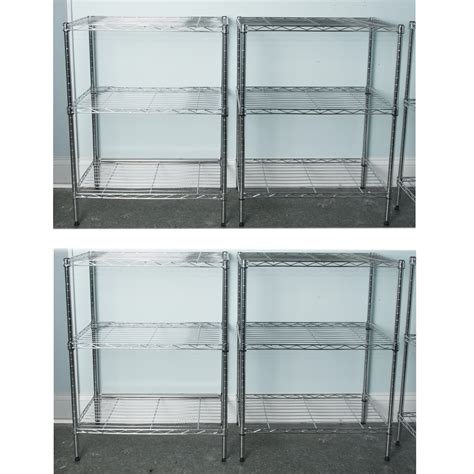 Shelf Tech NSF Chrome Shelving Units | EBTH