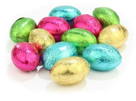 Mixed colours mini Easter eggs - Chocolate Trading Co