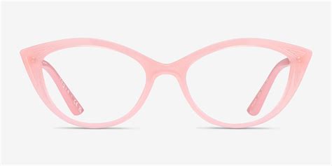 Vogue Eyewear VO5375 - Cat Eye Pink Frame Glasses For Women | Eyebuydirect