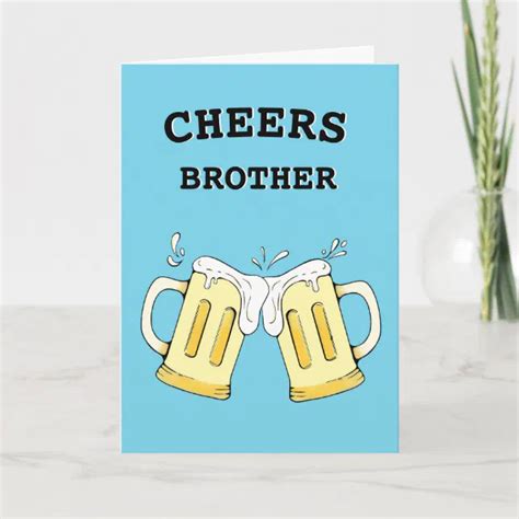 Funny Brother Birthday Card | Zazzle