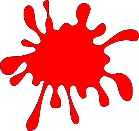 Download Red, Paint, Ink. Royalty-Free Vector Graphic | Free clip art, Clip art, Paint splash