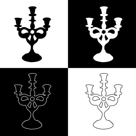 Hanukkah candles drawing vector for websites, printing and others ...