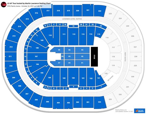 PPG Paints Arena Seating Charts for Concerts - RateYourSeats.com