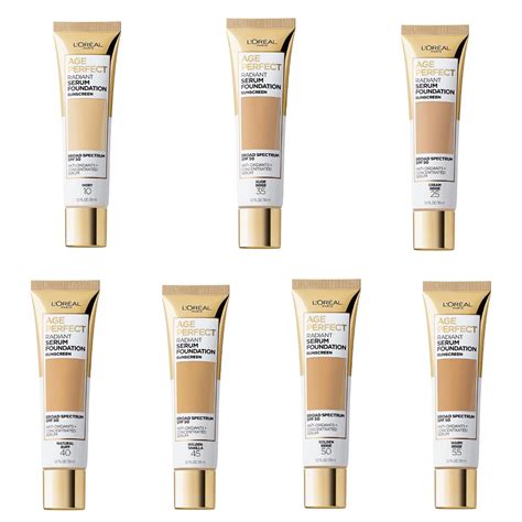 L'Oreal Age Perfect Radiant Serum Foundation | ΝΕΟ Συναρπαστικό Launch ...