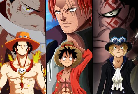 Download Monkey D. Dragon Sabo (One Piece) Shanks (One Piece) Monkey D. Luffy Edward Newgate ...