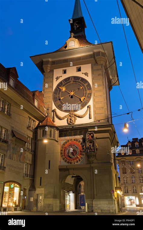 Zytglogge clock tower Old Town Bern Switzerland Stock Photo - Alamy