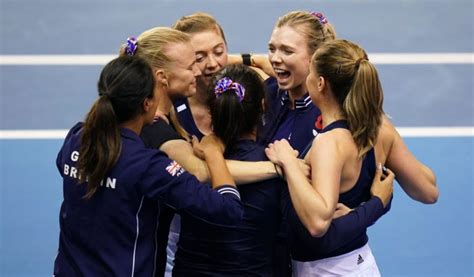 Britain clinch stunning Billie Jean King Cup victory to make semi-finals