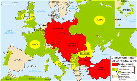 1916 Map Of Europe Lutsk - Map