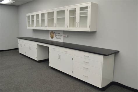 18′ Base x 13′ Wall Laboratory Cabinets - Fisher American