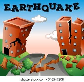 Earthquake Cartoon Clipart