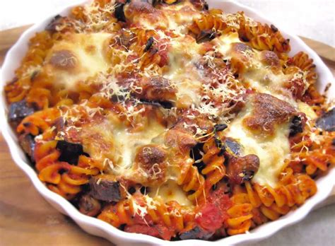 Tomato And Aubergine Pasta Bake | Recipe | Cuisine Fiend