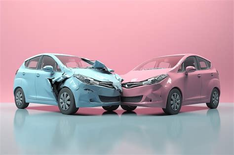 Premium AI Image | car collision insurance