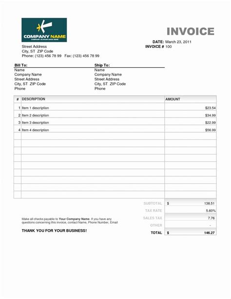 Explore Our Sample of Sign Language Interpreter Invoice Template for ...